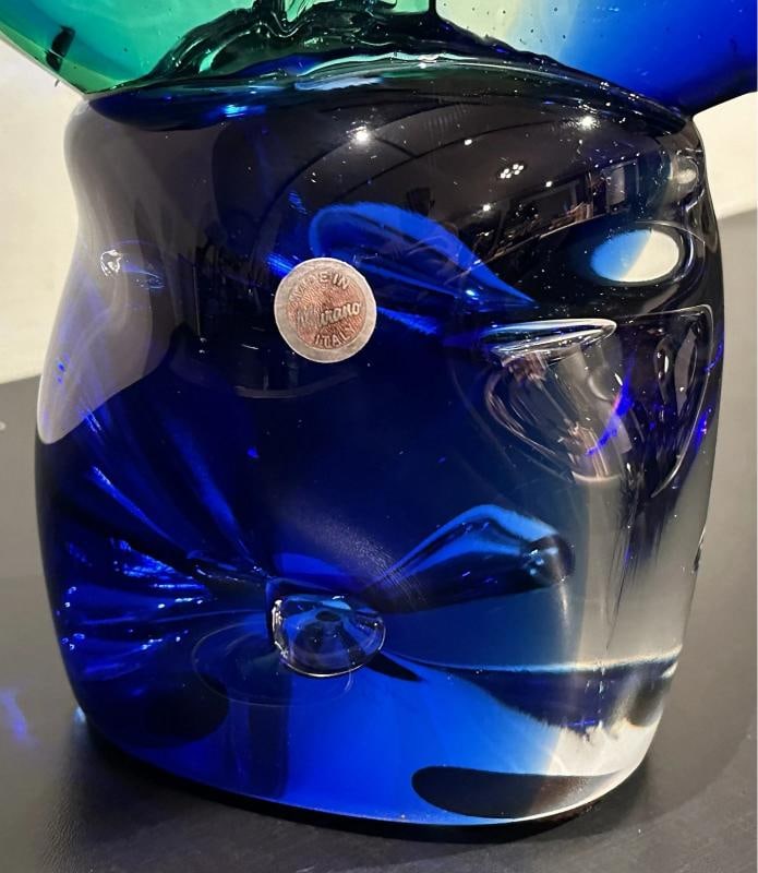 MURANO Art Glass Sculpture~ Signed~ (16"H x 10.5"W) - 15