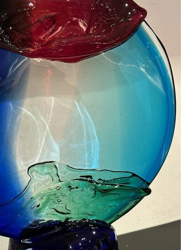 MURANO Art Glass Sculpture~ Signed~ (16"H x 10.5"W) - 5
