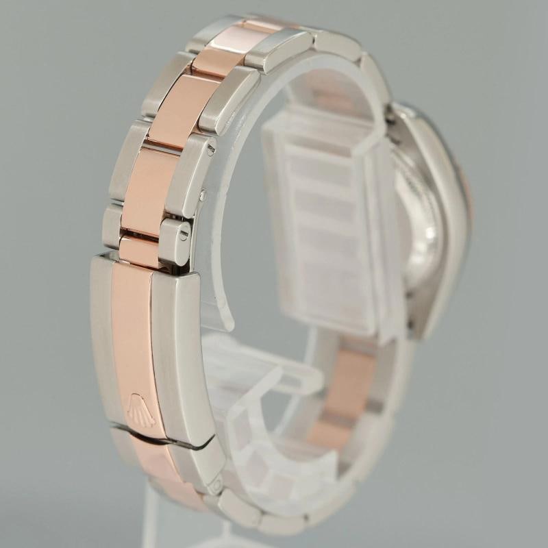 MINT Ladies Rolex DateJust 179171 White Stick Two-Tone Rose Gold Oyster Watch - 6