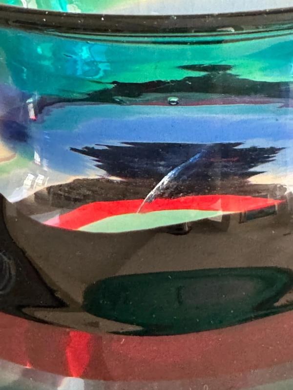 Fulvio Bianconi Signed Murano Art Glass Vase~(12"H) - 9