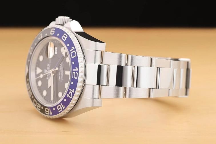 2022 CARD ROLEX GMT MASTER II 126710BLNR 40MM BATMAN BLUE BLACK OYSTER WATCH - 4