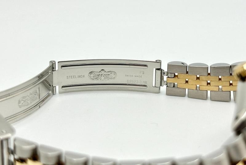Rolex Datejust Ladies 69173 Silver Dial 18k Gold Stainless Steel Box Paper - 10