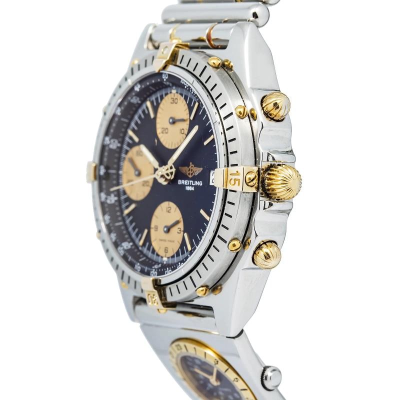 Breitling Chronomat UTC Module B13047 B60071 Black Dial Men's Watch 40mm Box and papers - 3