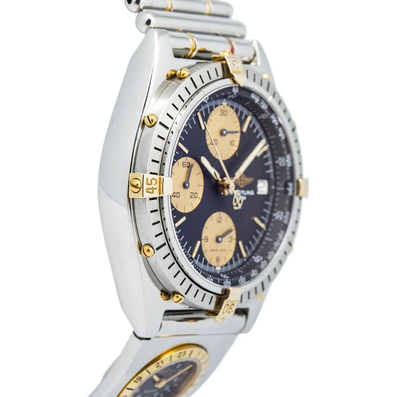 Breitling Chronomat UTC Module B13047 B60071 Black Dial Men's Watch 40mm Box and papers - 4