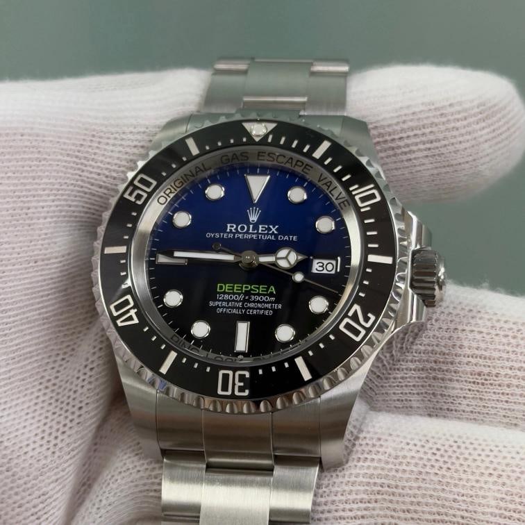 2025 Rolex Sea Dweller Deepsea 136660 James Cameron Blue Dial 44mm Steel BP - 4