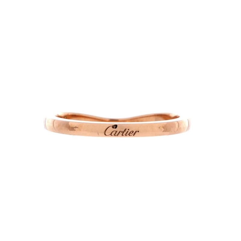 Cartier Ballerina Ring 18K Rose Gold 2mm - 3