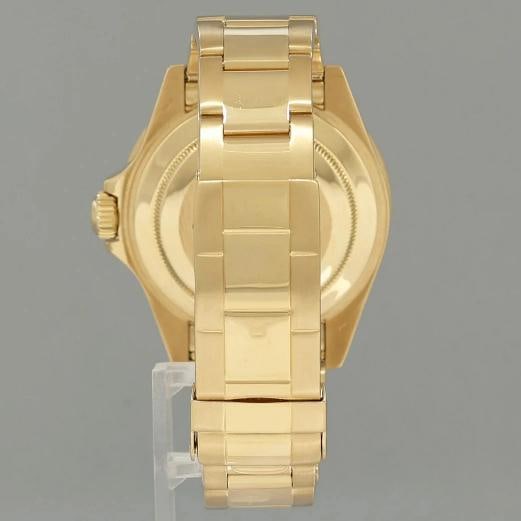 MINT Rolex 16618 Submariner Yellow Gold Blue Sunburst 40mm Watch Box - 5