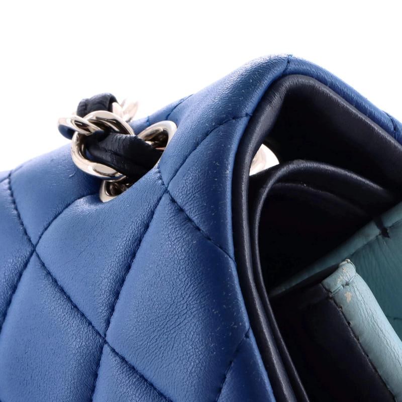 Chanel Tricolor Classic Double Flap Bag Quilted Lambskin Jumbo - 6