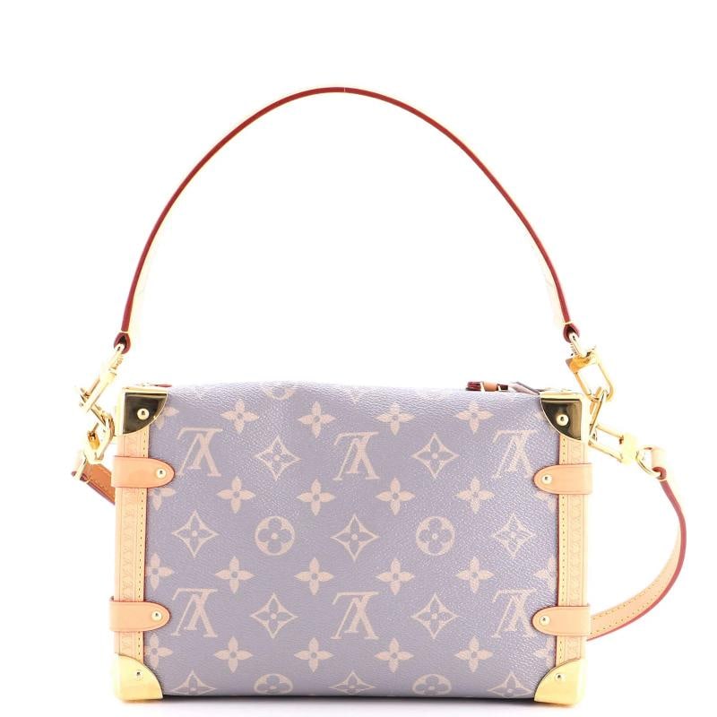 Louis Vuitton Side Trunk Handbag Monogram Canvas MM - 3