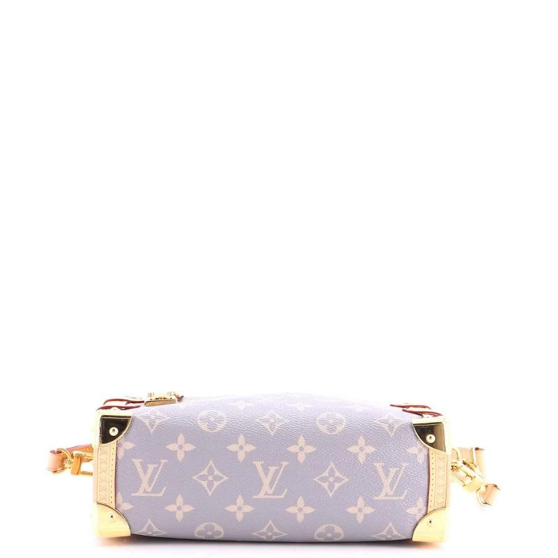 Louis Vuitton Side Trunk Handbag Monogram Canvas MM - 4