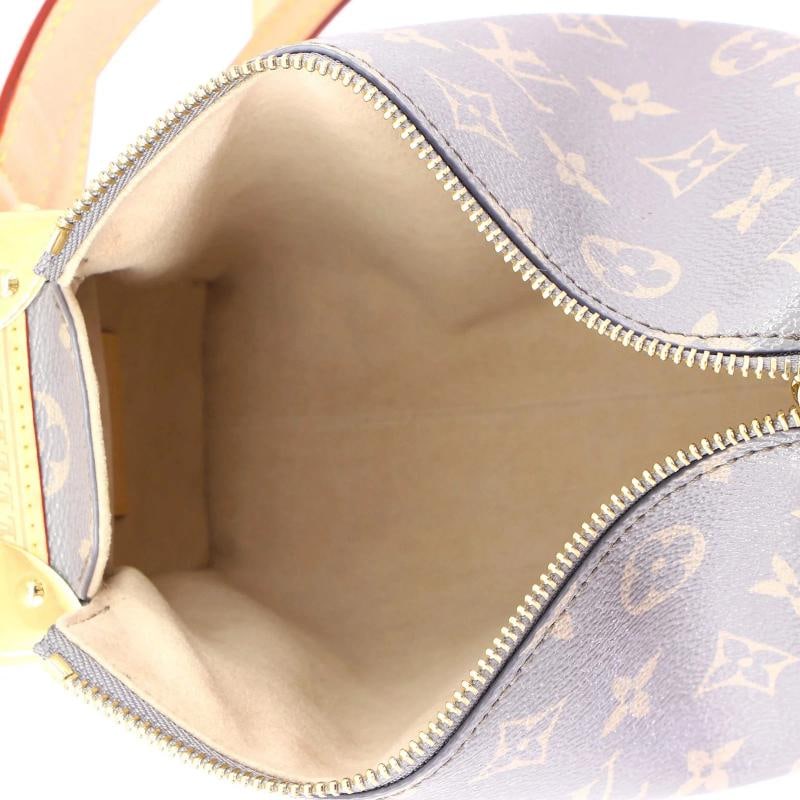 Louis Vuitton Side Trunk Handbag Monogram Canvas MM - 5