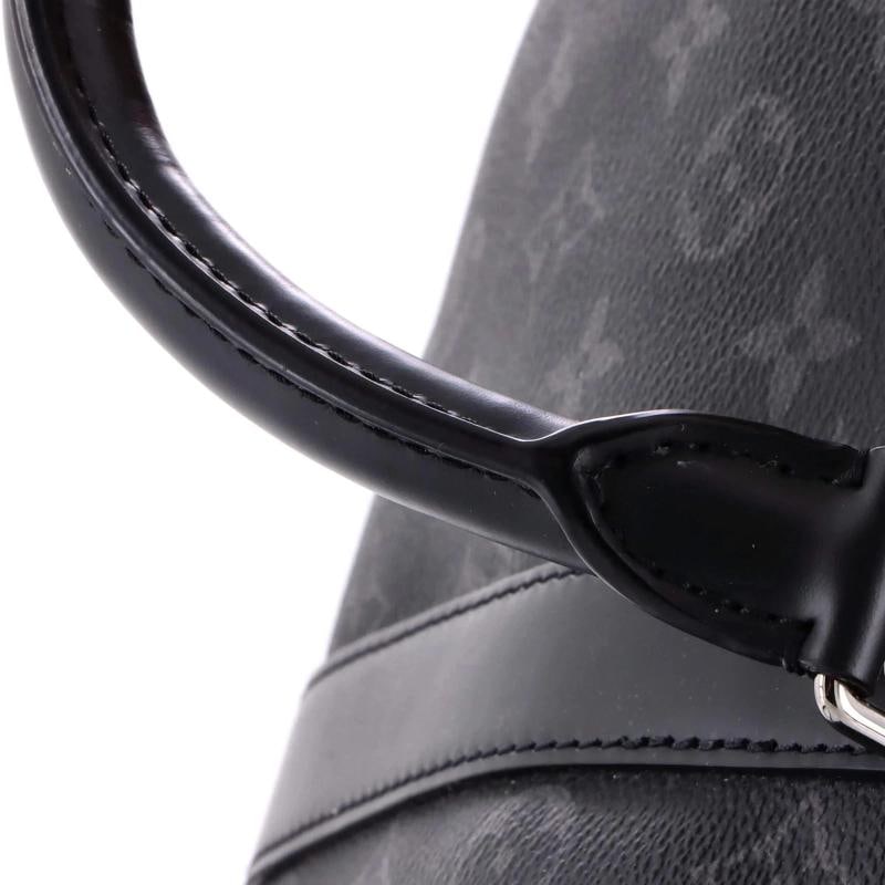 Louis Vuitton Keepall Bandouliere Bag Monogram Eclipse Canvas 45 - 6