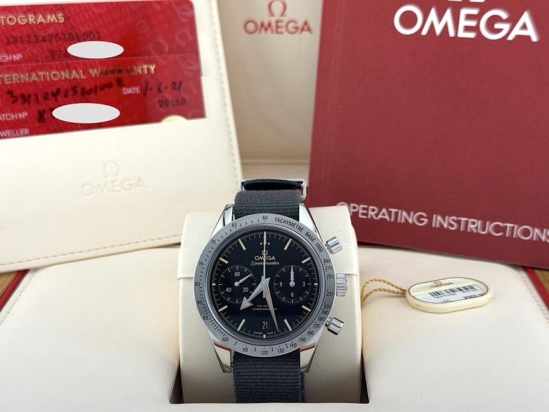 Omega Speedmaster 57 331.12.42.51.01.002 41.5mm Stainless Steel Box Paper - 14