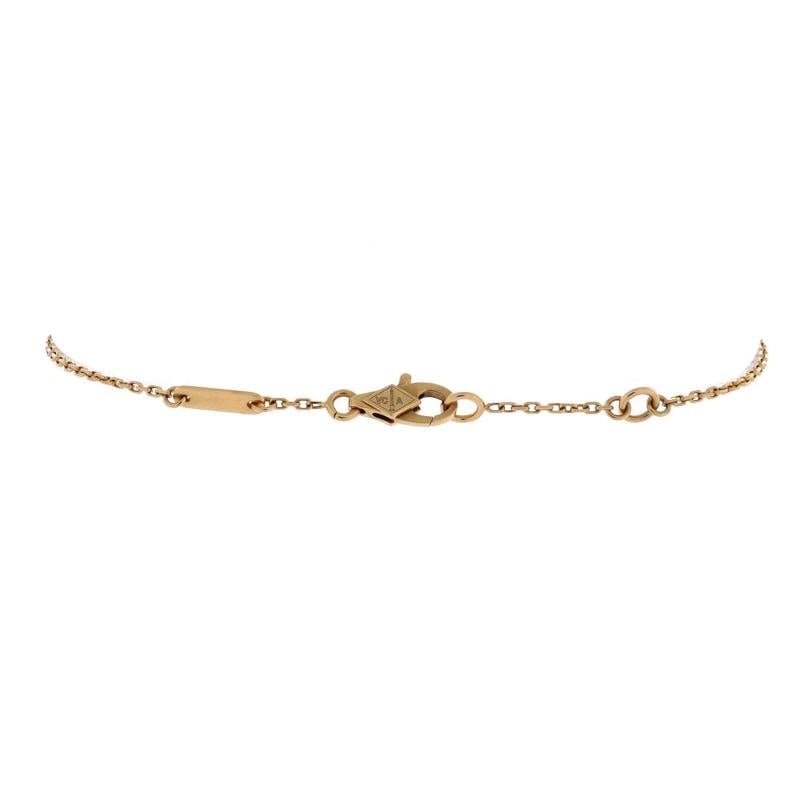 Van Cleef & Arpels Sweet Alhambra Butterfly Bracelet 18K Yellow Gold and Mother - 3