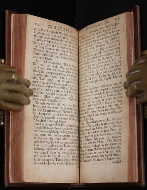 Richard Boulton / Compleat History OF MAGICK SORCERY AND WITCHCRAFT 1st ed 1715 - 11