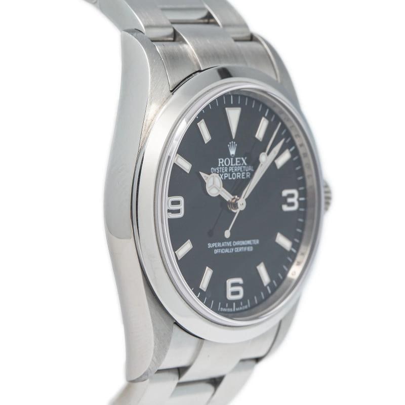 Rolex Explorer 114270 SS Black Dial Auto Unisex 35 mm Watch - 2