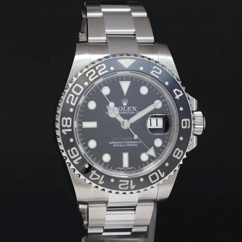 PAPERS MINT Rolex GMT Master II 116710LN Steel Ceramic Black 40mm Watch Box - 3
