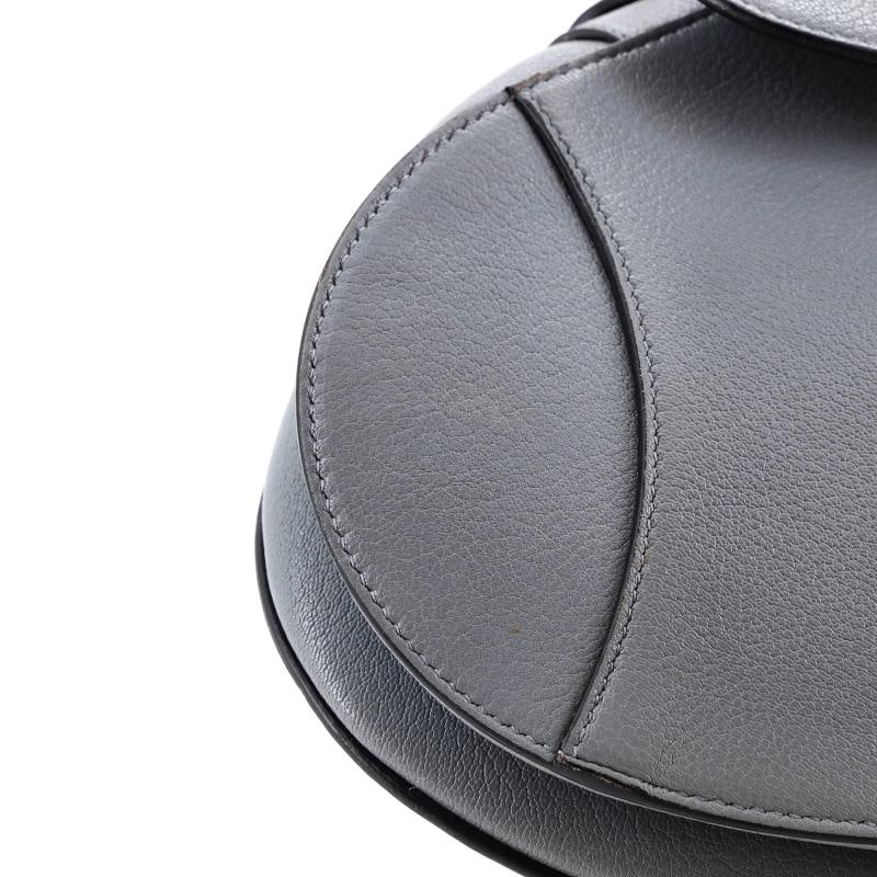 Christian Dior Saddle Handbag Leather Medium - 7