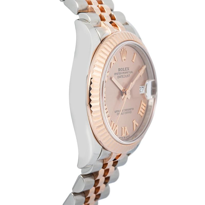 Rolex Datejust 278271 Jubilee 18k Rose Gold Everose Dial Women Watch 31mm - 4