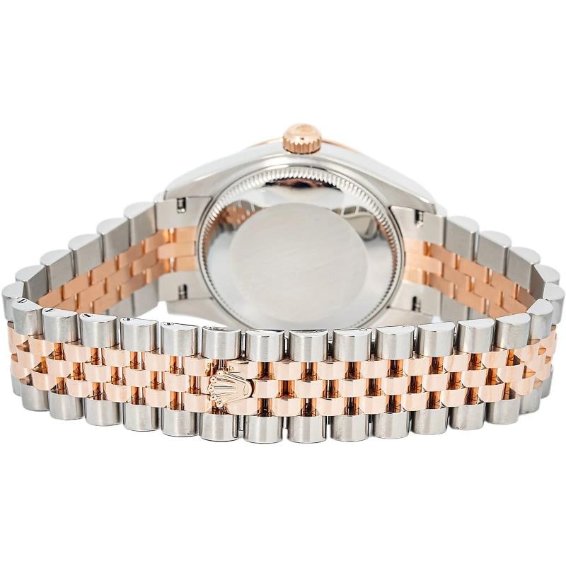 Rolex Datejust 278271 Jubilee 18k Rose Gold Everose Dial Women Watch 31mm - 5