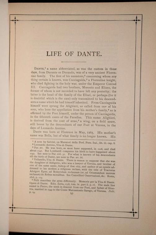 Vision or Hell Purgatory & Paradise of Dante Alighieri / 1880 - 7