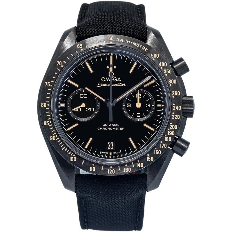 Omega Speedmaster 31192445101006 w/B&P Auto Dark Side of the Moon 44mm: Condition: Pre-owned - Good: This item has been gently used but is in good condition. It might have a few signs of wear, like light scratches or tarnishing. ,Brand: Omega,Type: Wristwatches,WARRANTY: