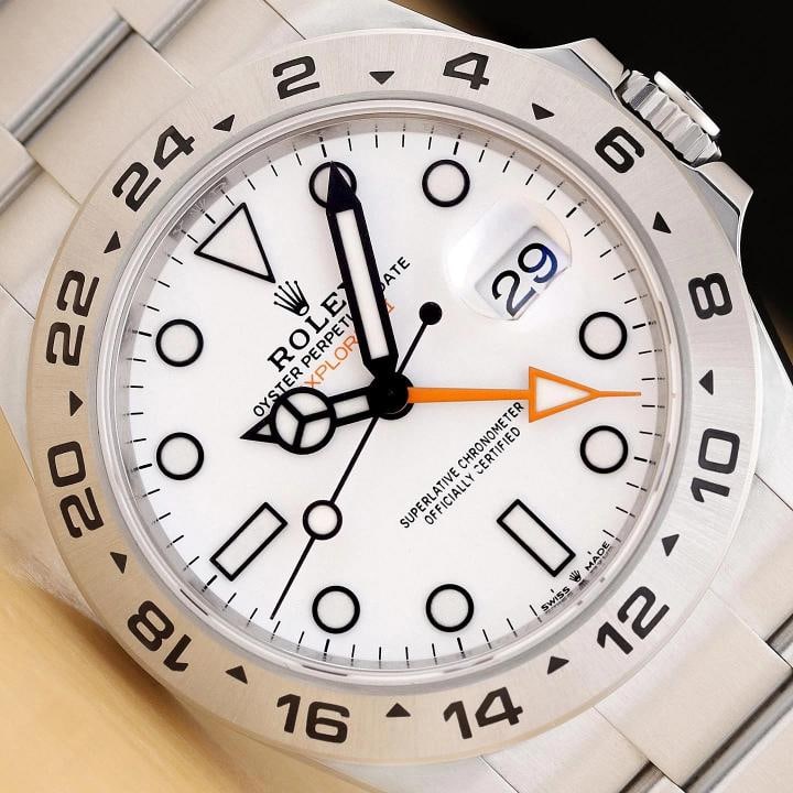 2023 CARD ROLEX EXPLORER II 226570 42MM POLAR WHITE GMT DATE STEEL WATCH: Condition: Pre-owned - Excellent,Brand: Rolex,Department: Men's,Style: Casual, Dress/Formal, Luxury, Sport, Luxury: Dress Styles,Features: 12-Hour Dial, Chronometer, Date Indicator, Luminous Hands,