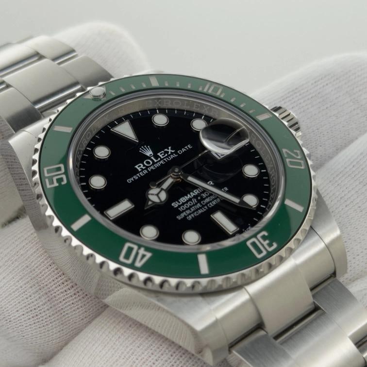 2023 Rolex Submariner Starbucks Mk1 126610LV 41mm Ceramic Green Steel Box Papers - 8