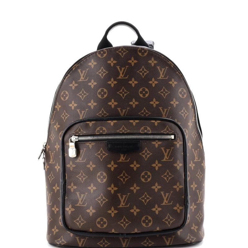 Louis Vuitton Josh NM Backpack Macassar Monogram Canvas: Condition: Pre-owned - Good,Brand: Louis Vuitton,Exterior Material: Canvas Coated,Style: Backpacks,Exterior Color: Brown,Department: Women,Size: Unknown Condition: Very good. Exterior: creases, minor 