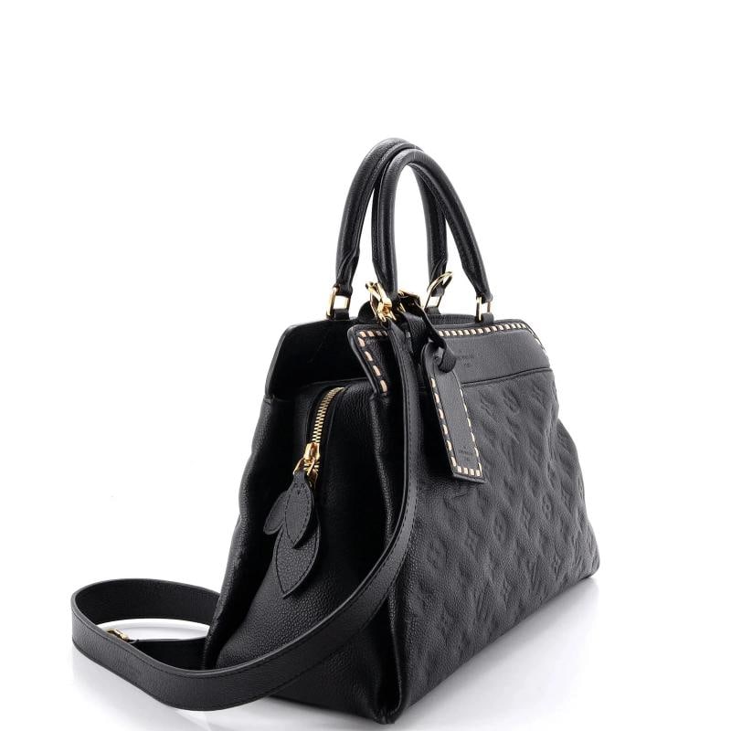 Louis Vuitton Vosges Handbag Whipstitch Monogram Empreinte Leather MM - 2