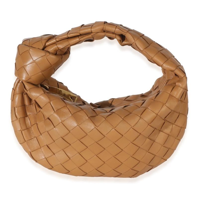 Bottega Veneta Caramel Nappa Intrecciato Mini Jodie (1 of 8)