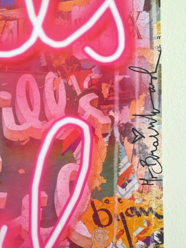 MR BRAINWASH " BEVERLY HILLS IS BEAUTIFUL " RARE LITHOGRAPH PRINT POP ART POSTER - 8