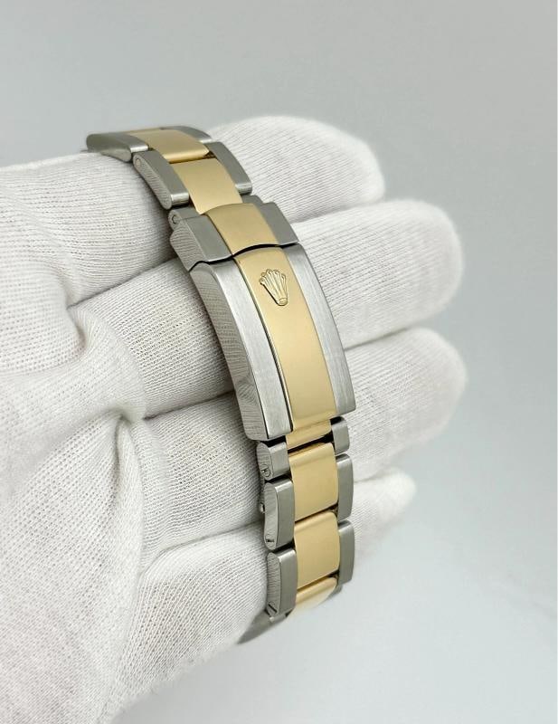 2026 Service Rolex Datejust Turn-O-Graph 116263 36mm 18k Gold Steel Box Paper - 9
