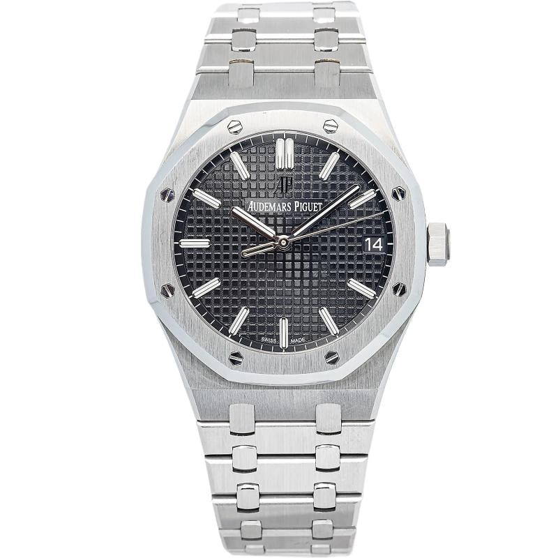 Audemars Piguet Royal Oak 15500ST MINT Stainless Black Dial Auto Mens 41MM (1 of 6)