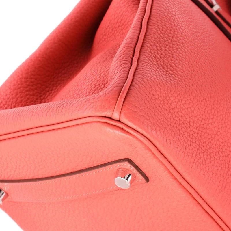 Hermes Birkin Handbag Pink Togo with Palladium Hardware 35 - 8
