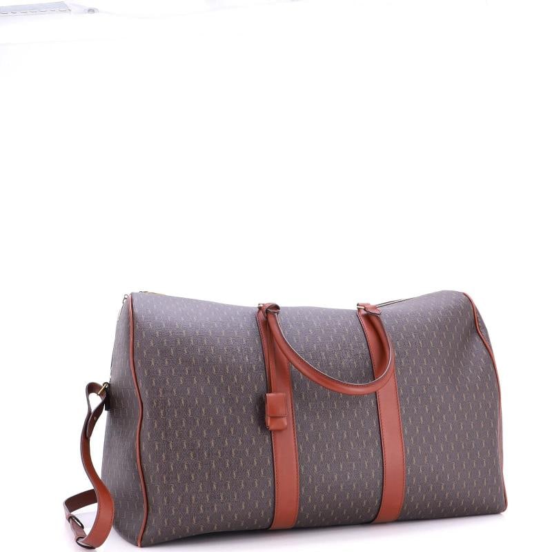 Saint Laurent Le Monogramme Duffle Bag Monogram All Over Coated Canvas - 2