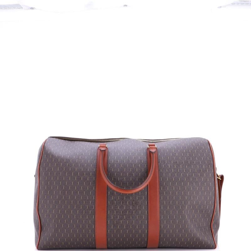 Saint Laurent Le Monogramme Duffle Bag Monogram All Over Coated Canvas - 3