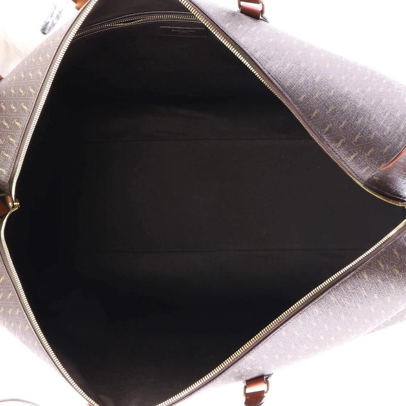 Saint Laurent Le Monogramme Duffle Bag Monogram All Over Coated Canvas - 5
