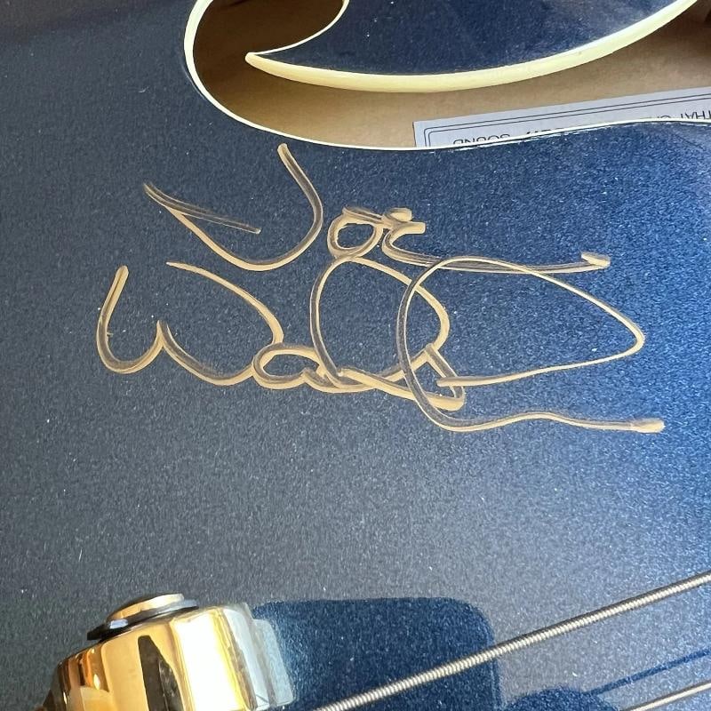 PAUL McCARTNEY Neil Young Willie Nelson Autograph Signed Guitar EX IRSAY * PSA - 11