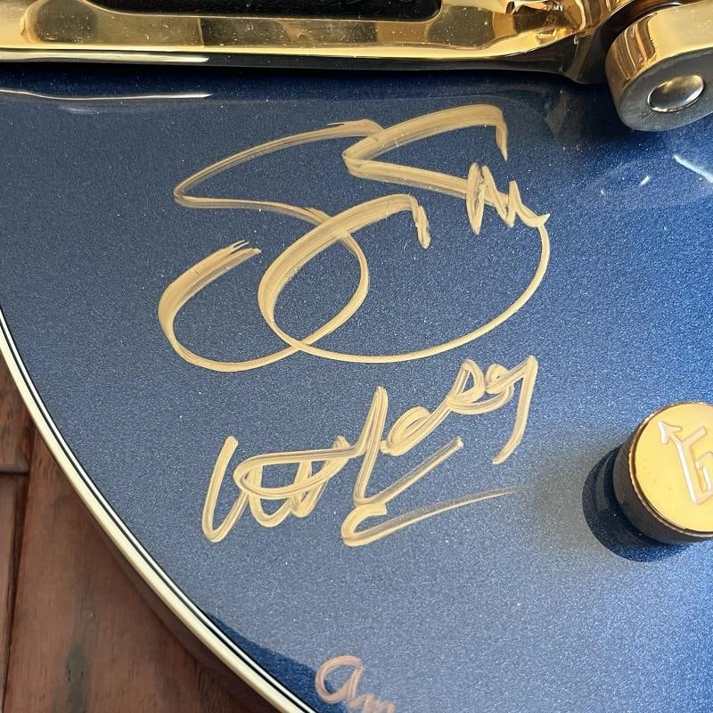 PAUL McCARTNEY Neil Young Willie Nelson Autograph Signed Guitar EX IRSAY * PSA - 5