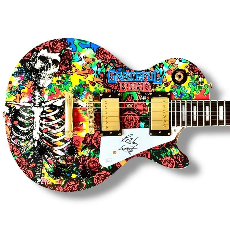 Bob Weir Signed Custom Guitar GRATEFUL DEAD (JSA) (1 of 5)