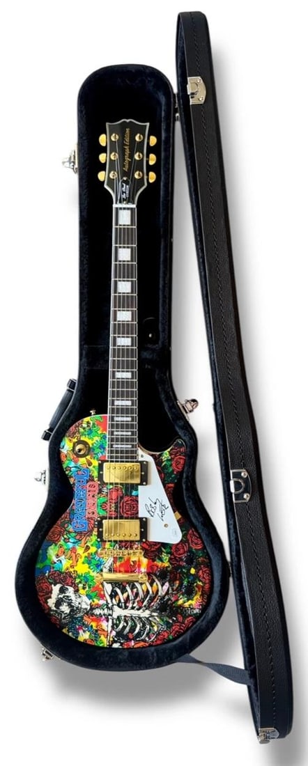 Bob Weir Signed Custom Guitar GRATEFUL DEAD (JSA) - 4