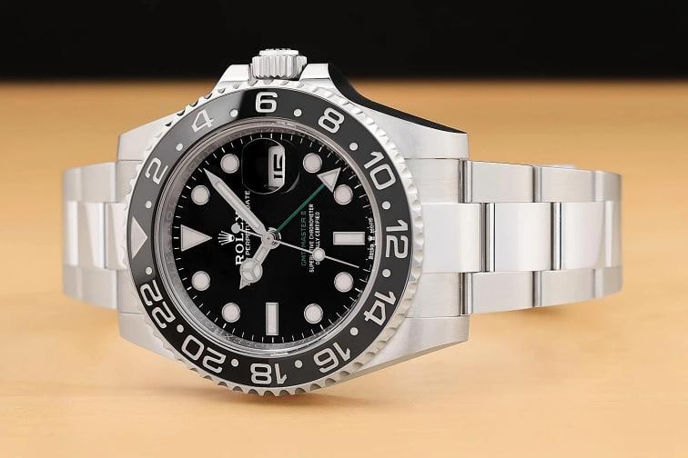 2026 MAR CARD ROLEX GMT MASTER II 126710 GRNR BRUCE WAYNE STEEL OYSTER WATCH - 2