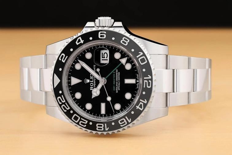 2026 MAR CARD ROLEX GMT MASTER II 126710 GRNR BRUCE WAYNE STEEL OYSTER WATCH - 3