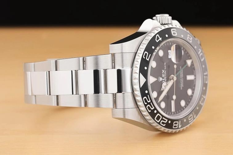 2026 MAR CARD ROLEX GMT MASTER II 126710 GRNR BRUCE WAYNE STEEL OYSTER WATCH - 8