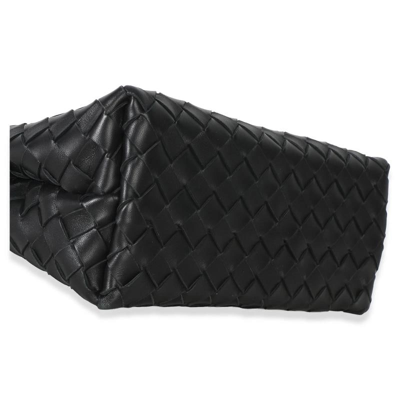 Bottega Veneta Black Nappa Intrecciato Small Andiamo Bag - 7