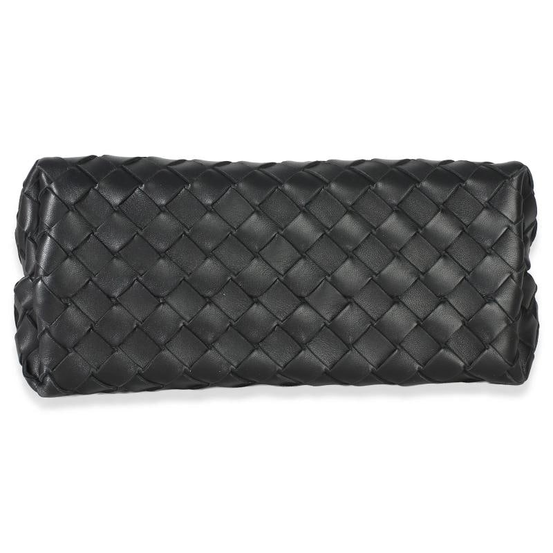 Bottega Veneta Black Nappa Intrecciato Small Andiamo Bag - 8