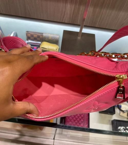 Louis Vuitton Bubblegram Over The Moon Shoulder Bag in Dragon Fruit - 12