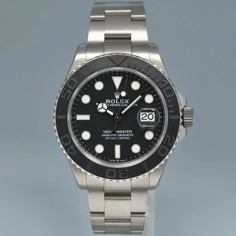 2025 NEW PAPERS Rolex Yacht Master 226627 42mm Titanium Grey Dial Oyster Watch - 2