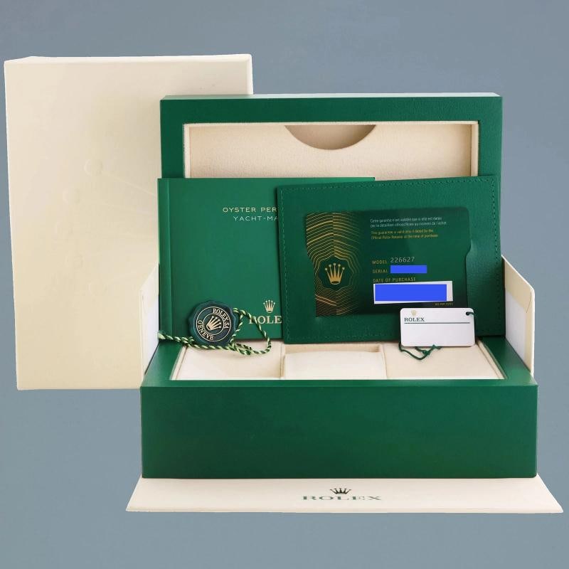 2025 NEW PAPERS Rolex Yacht Master 226627 42mm Titanium Grey Dial Oyster Watch - 7